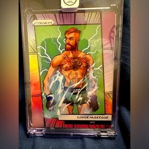 Conor Mcgregor Custom Manga Card. In Case. Excellent condition encased.